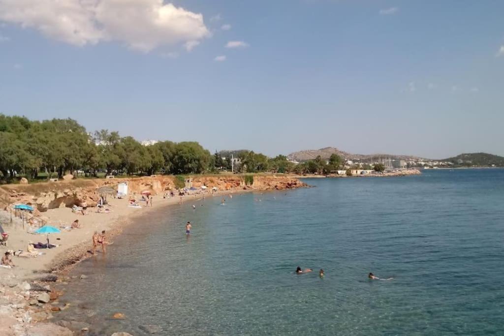 Lovely 1-Bedroom 2 Minutes From Beach Athene Buitenkant foto